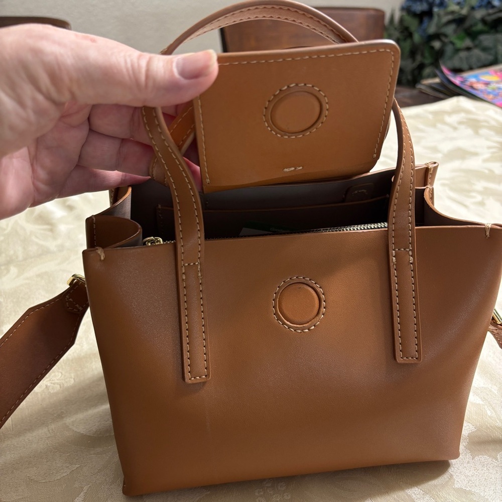 AAIIYN Stella Leather Mini Satchel Bag - Picture 7 of 14